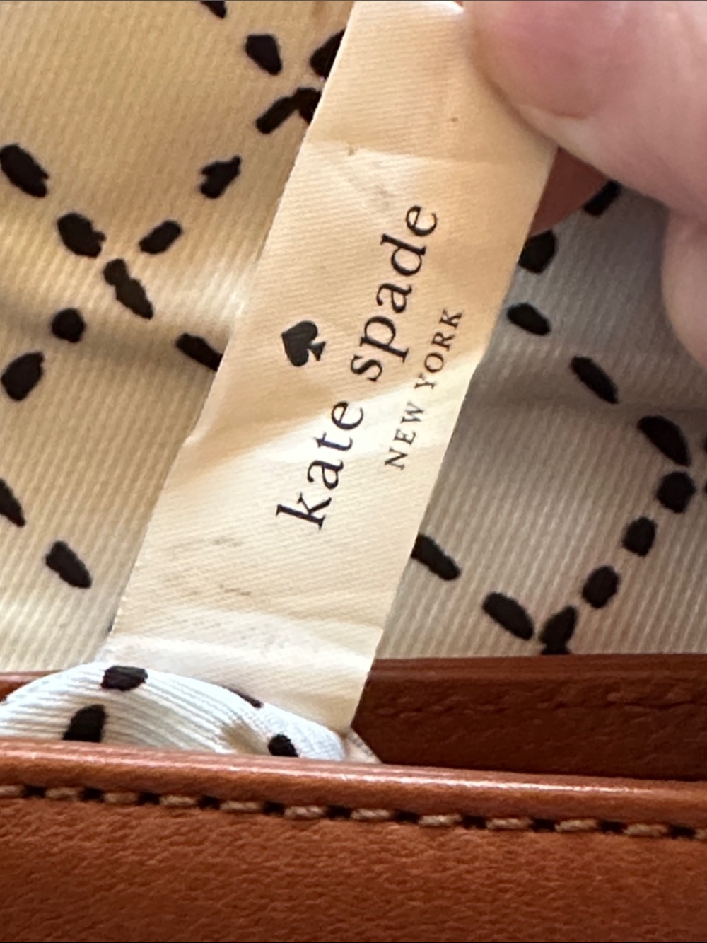 kate spade Christie Street Evan Saddle Leather Wristlet Clutch - Picture 7 of 14